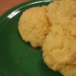 Cheesy Garlic-Herb Drop Biscuits