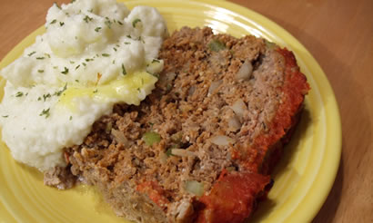 Tomato-Topped Meatloaf