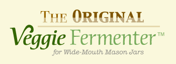 The Original Veggie Fermenter for Wide-Mouth Mason Jars