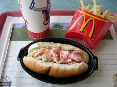 McDonalds Lobster Roll