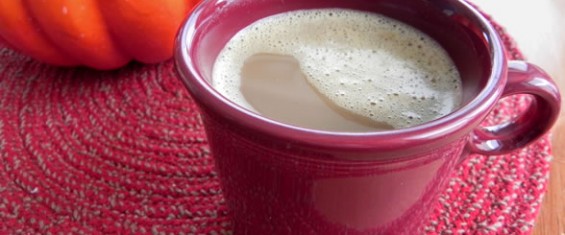 Pumpkin-Spiced Teeccino Latte