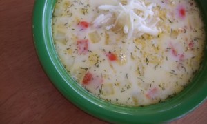 Salmon Corn Chowder