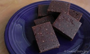 Chocolate-Coffee Date Snack Bars