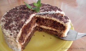 Tiramisu Teeccino Cake